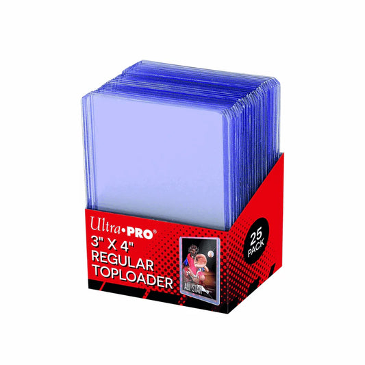 Ultra Pro 3" x 4" Regular Top Loader - 25 Pack